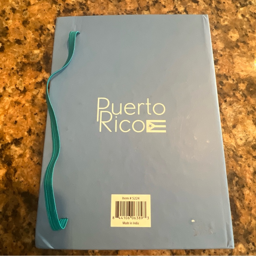 Puerto Rico Yellow Notebook/Journal - Picture 3 of 6